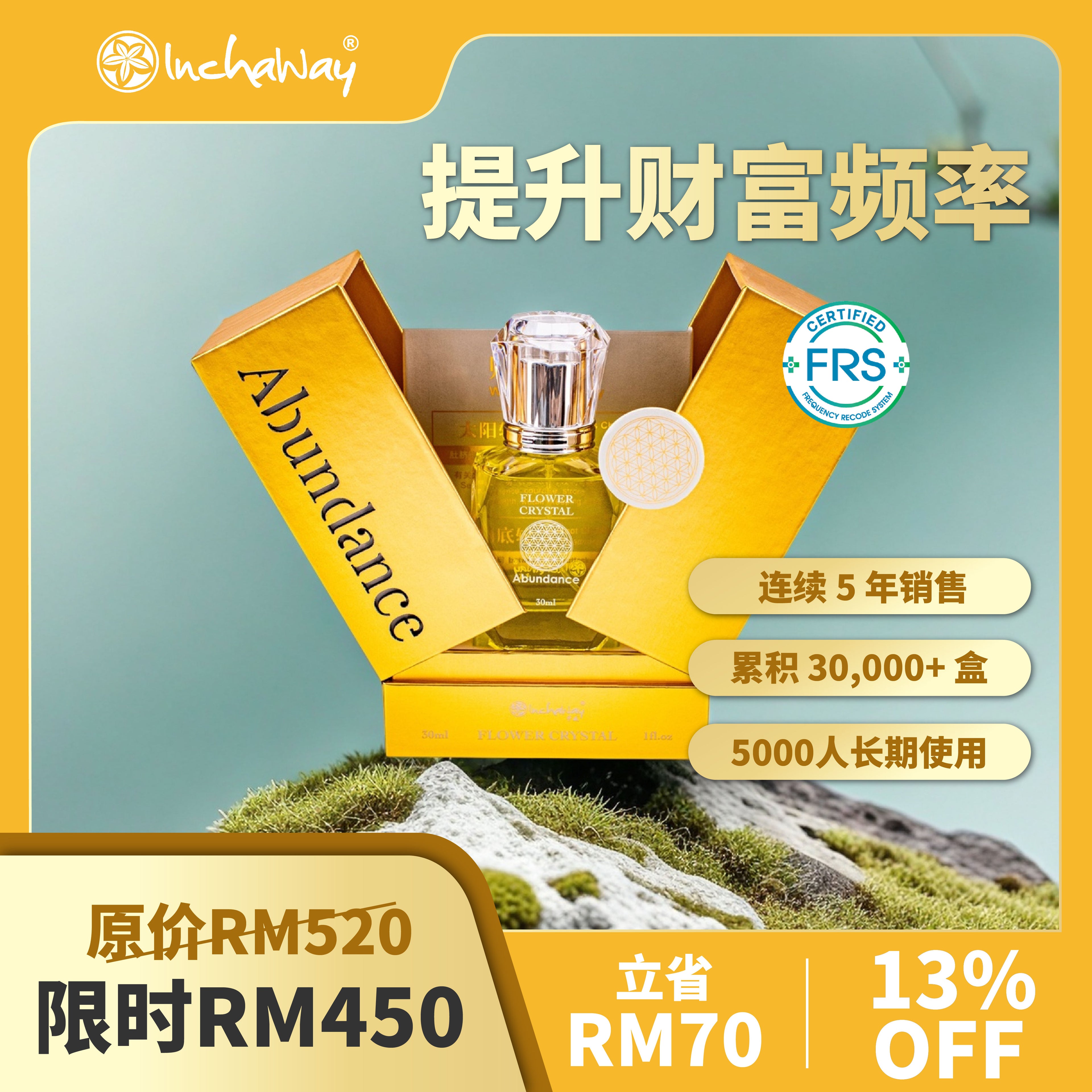 Flower Crystal - Abundance