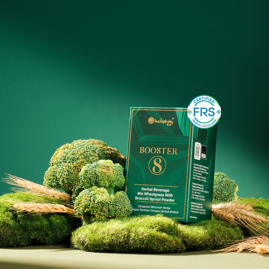 Booster 8 cellular energy drink with frequency nutrition