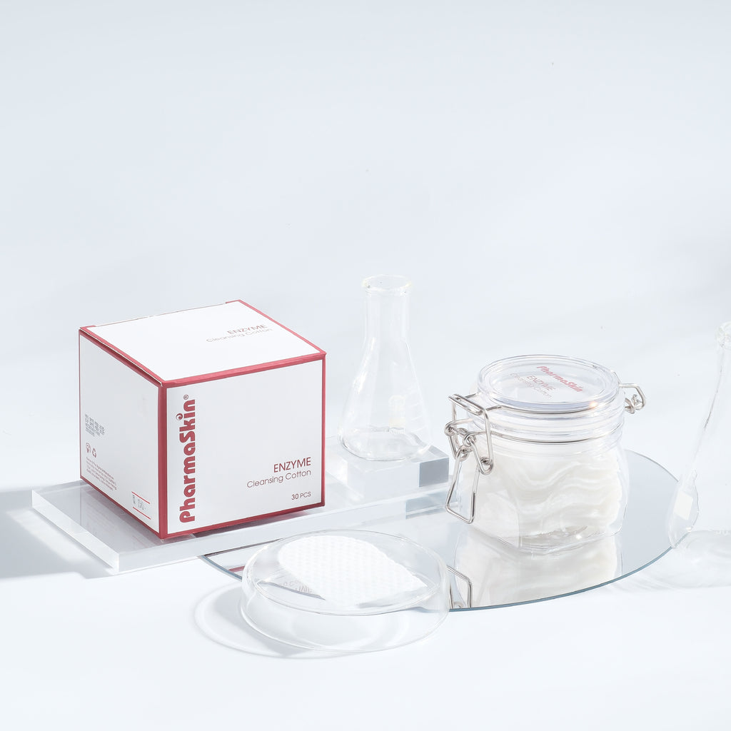 Pharmaskin Enzyme Cleansing Cotton 4-in-1 smart cleansing cloth