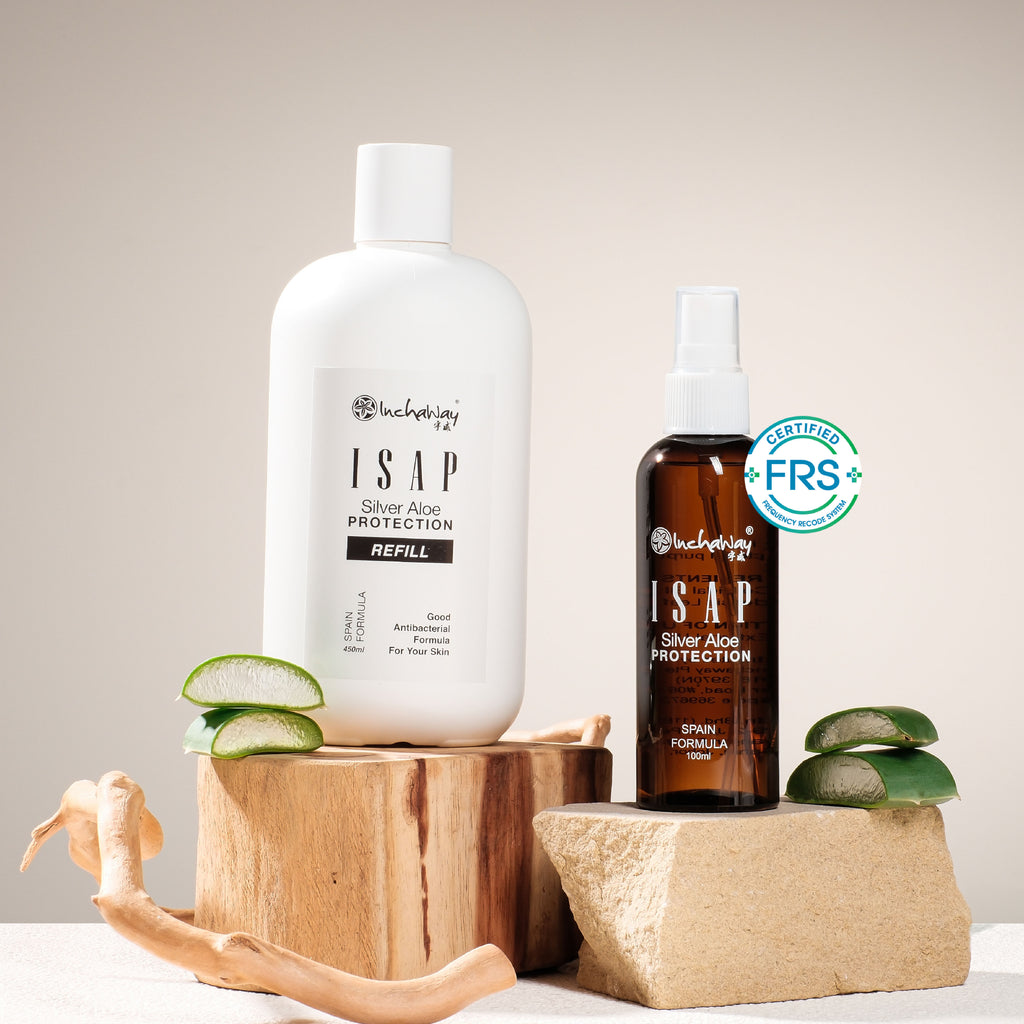 ISAP antimicrobial protection spray with silver ions