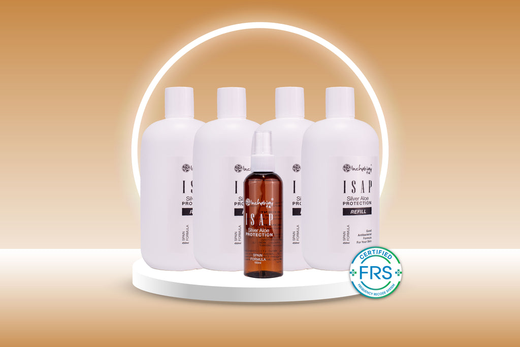 ISAP antimicrobial protection spray with silver ions