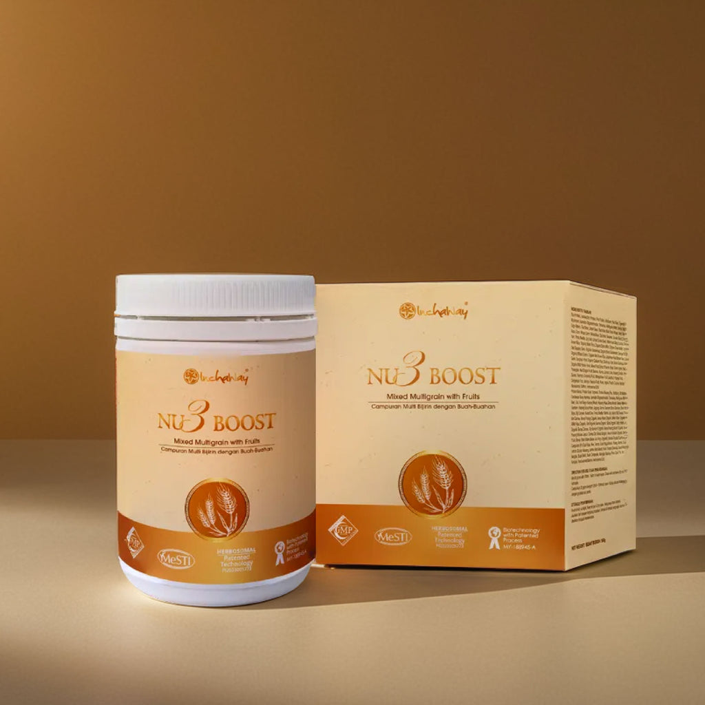 Nu3 Boost plant nutrition and protein powder by Inchaway