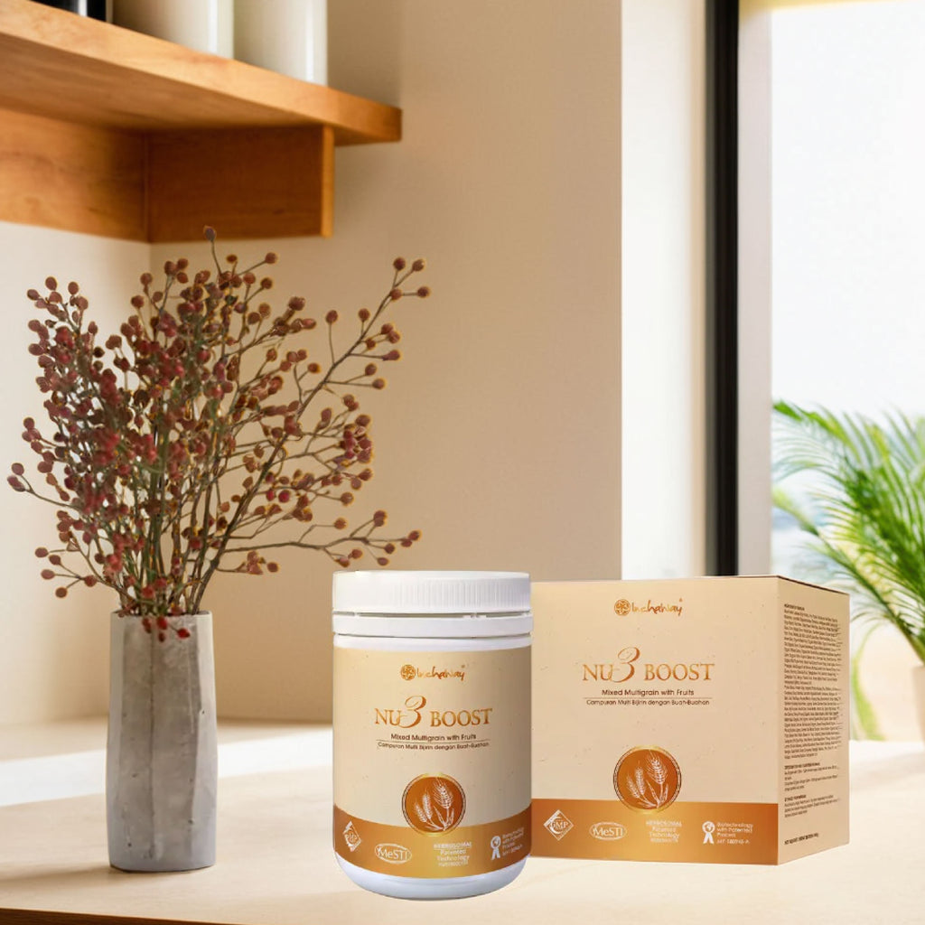 Nu3 Boost plant nutrition and protein powder by Inchaway